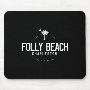 Folly Beach South Carolina Surfen Mousepad
