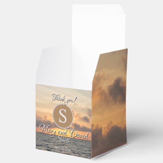 Folly Beach Wedding Geschenkschachtel (Geöffnet)