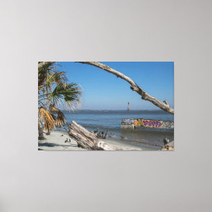 Folly Boat & Morris ist es. Hell Leinwanddruck