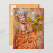 Folly Girl Post Card Postkarte (Vorne/Hinten)