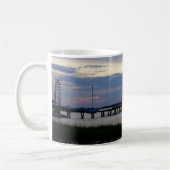 Folly Harbor Sunset Coffee Tasse (Links)