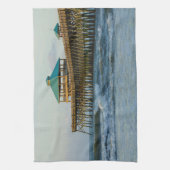 Folly Pier Morning Küchentuch (Vertikal)