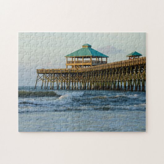 Folly Pier Morning Puzzle (Horizontal)