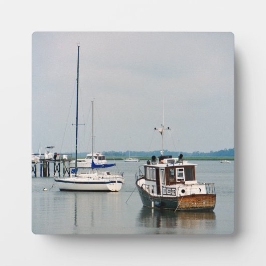 Folly River Boats Fotoplatte (Vorderseite)