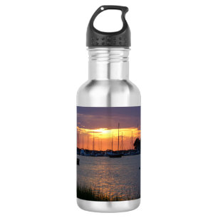 Folly River Sonnenuntergang Wasserflasche