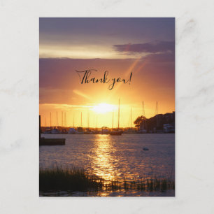 Folly River Sunray Danke, Postcard Postkarte