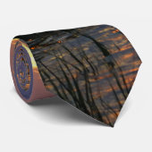 Folly River Sunset Krawatte (Gerollt)