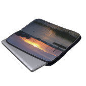 Folly River Sunset Laptopschutzhülle (Vorne Knopf)