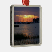 Folly River Sunset Ornament Aus Metall (Rechts)