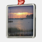 Folly River Sunset Ornament Aus Metall (Links)