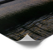 Folly River Sunset Poster (Ecke)