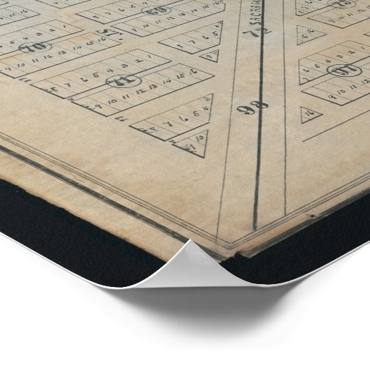 Folsom California Poster (Ecke)