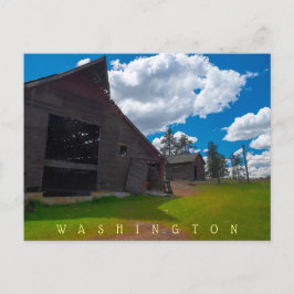 Folsom Farm FishTonnare Lake Washington Postkarte