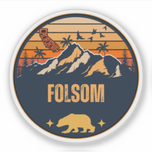 Folsom, Kalifornien Aufkleber