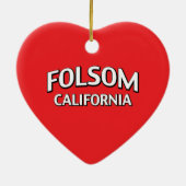 Folsom Kalifornien Keramikornament (Hinten)