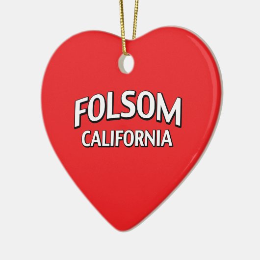 Folsom Kalifornien Keramikornament (Links)