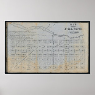 Folsom Kalifornien Poster