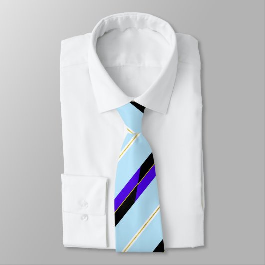 Folsom (Kalifornien) Stadtflagge Neck Tie Krawatte (Gebunden)