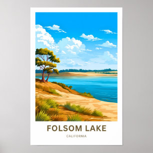 Folsom Lake California Poster