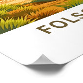 Folsom Lake California Poster (Ecke)