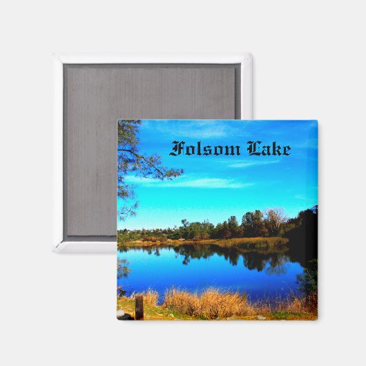 Folsom Lake Magnet (Vorderseite/Rückseite)