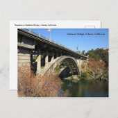Folsom-Symbol: Rainbow Bridge Postkarte (Vorne/Hinten)