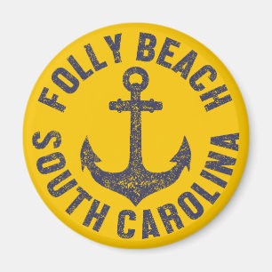 Folter Beach, South Carolina Magnet