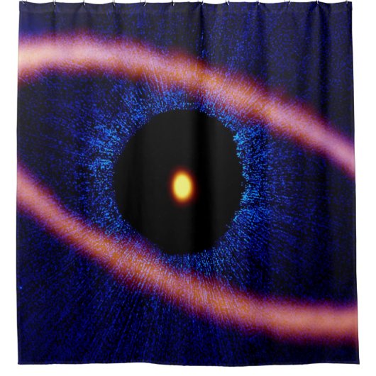 Fomalhaut Star System Debris Disk Duschvorhang (Vorderseite)