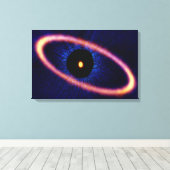 Fomalhaut Star System Debris Disk Leinwanddruck (Insitu (Holzboden))