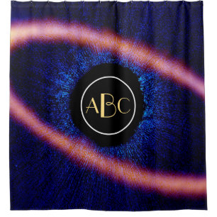 Fomalhaut Star System Debris Disk mit Monogramm Duschvorhang