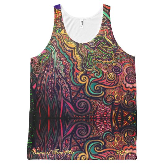 FOMI Tank Top by Vision der Bildenden Kunst (Vorderseite)