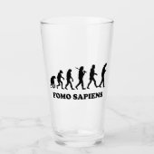 Fomo Sapiens Glas (Vorderseite)
