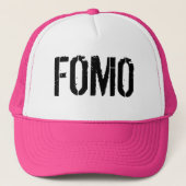 FOMO Trucker Hat Truckerkappe (Vorderseite)