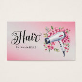 Fön-Geschenkgutschein für Haartrockner (Vorderseite)