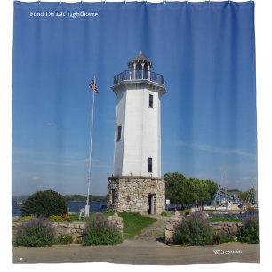 Fond Du Lac Lighthouse Duschvorhang