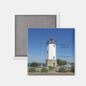 Fond Du Lac Lighthouse Magnet (Vorderseite/Rückseite)