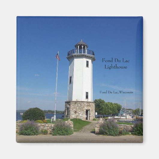 Fond Du Lac Lighthouse Magnet (Vorne)