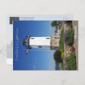 Fond Du Lac Lighthouse Postcard Postkarte (Vorne/Hinten)