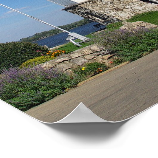 Fond Du Lac Lighthouse-Poster Poster (Ecke)