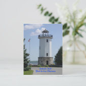 Fond du Lac Lighthouse Postkarte (Stehend Vorderseite)