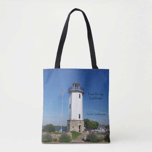Fond Du Lac Lighthouse überall auf der Tasche (Vorderseite)