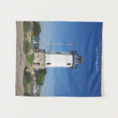 Fond Du Lac Lighthouse Wandteppiche (Vorderseite (Horizontal))