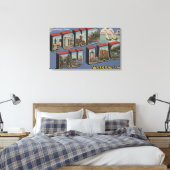 Fond du Lac, Wisconsin - Große Briefszenen Leinwanddruck (Insitu (Schlafzimmer))