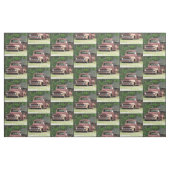 Fond Erinnerungen - Der alte rote LKW - Stoff (Fat Quarter (45,7 x 55,9 cm))