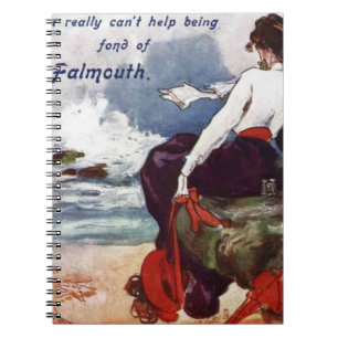 Fond of Falmouth Vintage-Notizblock Notizblock