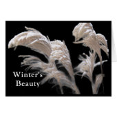 FOND THOUGHTS VON IHNEN DIESE FERIENSAISON/ SCHNEE (Vorderseite (Horizontal))