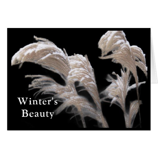 FOND THOUGHTS VON IHNEN DIESE FERIENSAISON/ SCHNEE (Vorderseite (Horizontal))