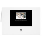 FOND THOUGHTS VON IHNEN DIESE FERIENSAISON/ SCHNEE (Rückseite Horizontal)