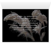 FOND THOUGHTS VON IHNEN DIESE FERIENSAISON/ SCHNEE (Innenansicht Horizontal (Unten))