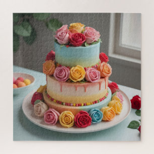 Fondant Wedding Cake Puzzle